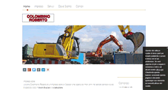 Desktop Screenshot of colombinoscaviedemolizioni.com